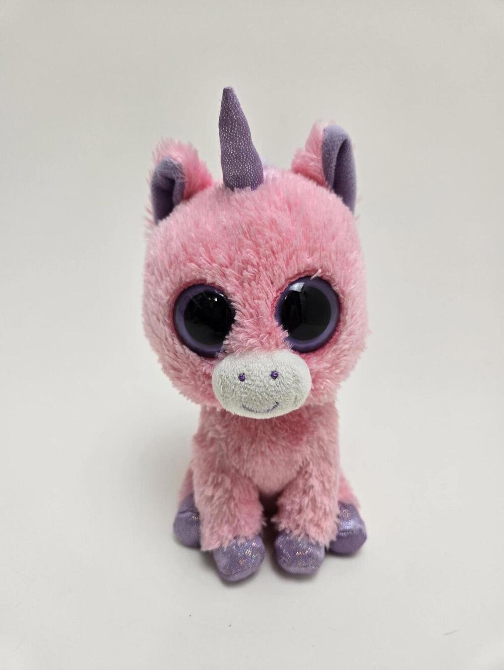 Ty Beanie Boo “Magic” the Pink Unicorn - No Hang Tag Or Tush Tag (6 inch)